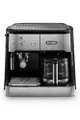 De'Longhi Kombikaffeemaschine BCO 421.S – Kaffeemaschine mit Espresso-Siebträger und Filterkaffee-Funktion inkl. Milchaufschäumdüse, Glaskanne & Wasse
