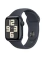 Apple Watch SE (GPS, 2024) Midnight Aluminium Case with Midnight Sport Band