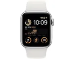 Apple Watch SE 2022 - Smartwatch - 40mm dames en heren- Zilver Aluminium