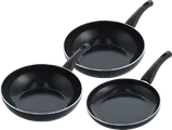 BK Brilliant Koekenpannenset 24 + 28 cm + Wokpan
