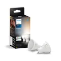 Philips Hue Spot - warm-tot koelwit licht - 2 pack - GU10