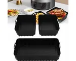 Siliconen Airfryer Inlegvel voor Ninja Foodi FlexDrawer 10.4L