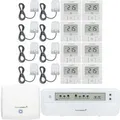 Homematic IP Vloerverwarmingset basic motorisch voor 8 kamers
