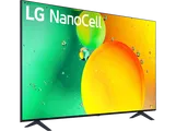 TV LED 65&#8243; &#8211; LG 65NANO756QC, UHD 4K, Procesador de Gran Potencia 4K α5 Gen 5, Smart TV, DVB-T2 (H.265), Azul oscuro ceniza