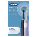Oral-B Vitality Pro Elektrische Zahnbürste Doppelpack — Electric Toothbrush, Inkl. 2 Aufsteckbürsten — 3 Putzmodi für Zahnpflege, Zahnbürste Elektrisc