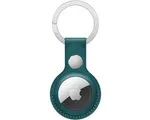 Apple Leather Key Ring voor de Apple AirTag - Forest Green