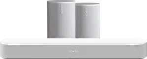 Sonos Beam Gen2 Blanc  + 2x Era 100 Blanc