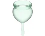 Satisfyer 'Feel Good - Menstrual Cup Set', 15 & 20 ml