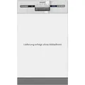 exquisit teilintegrierbarer Geschirrspüler EGSP2109-EB-030E, 9 Maßgedecke, Kompakt und ideal für kleine, schmale Nischen, kleine(Single)Haushalte