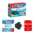 Nintendo Switch (Neon Red/Neon Blue) Switch Sports Pre Installed Switch Online 12 Month Subscription Redemption Code