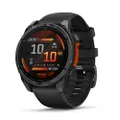 Garmin fēnix 8-47mm - AMOLED Multisport Smartwatch | 100+ sport-apps - LED Zaklamp - Microfoon en speaker - 10ATM Waterdicht - tot 16 dagen batterij -