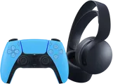 Sony PlayStation 5 DualSense controller Starlight Blue + Sony Pulse 3D Wireless Headset