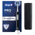 Oral-B Pro Series 1 Elektrische Zahnbürste/Electric Toothbrush, 1 Aufsteckbürste, 3 Putzmodi und Drucksensor für Zahnpflege, Reiseetui, Designed by Br