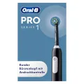 Oral-B Pro Series 1 Elektrische Zahnbürste/Electric Toothbrush, 1 Aufsteckbürste, 3 Putzmodi und Drucksensor für Zahnpflege, Reiseetui, Designed by Br