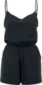 Urban Classics &#8211; Ladies Short Spaghetti Jumpsuit &#8211; Jumpsuit &#8211; Vrouwen &#8211; zwart