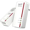 AVM FRITZ!Powerline 1260E Set - WLAN-Access Point - Weiß