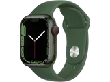APPLE Watch Series 7 GPS + Cellular 41mm Aluminiumboett i Grön &#8211; Sportband i Klöver
