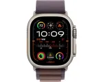 Apple Watch Ultra 2 - GPS + Cellular - 49mm - Titanium Case with Indigo Alpine Loop - Small