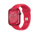 APPLE Watch Series 8 &#8211; (PRODUCT)RED with (PRODUCT)RED Sports Band, 45 mm, Red