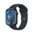 Apple Watch Series 9 GPs 45 Mm Middernacht Aluminium Case/middernacht Sport Band - S/m
