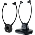 Set van 2 Cgv Draadloze TV & Hi-Fi Stethoscoop Koptelefoon Dolfin Onyx Zwart