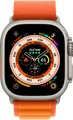 Apple Watch Ultra &#8211; 4G/LTE &#8211; 49mm &#8211; Titanium kast &#8211; Oranje Alpine bandje &#8211; Large