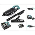 Makita Akku-Handstaubsauger DCL 182 RT1 B Akku Staubsauger 18 V Schwarz + 1x Akku 5,0 Ah + Ladege