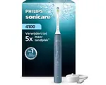 Philips Sonicare 4100 Series – Elektrische Tandenborstel – Blauw – Wittere tanden – HX4041/48