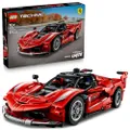 LEGO Technic Ferrari FXX K Race Car Toy - Play & Display Model Building Kit with V12 Engine, Differential and Moving Pistons - Motorsports Gift for 10