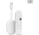 GOOGLE Chromecast HD with Google TV &#8211; Snow, White