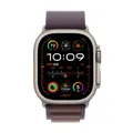 Apple Watch Ultra 2 GPS+Cell, 49mm Titan Case Indigo Alpine Loop &#8211; Medium