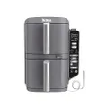 Ninja Double Stack XL 2-Lades 9,5 l Airfryer met Slim Kooksysteem – in Grijs | SL451EU | van SharkNinja