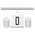 Sonos Heimkino Set - mit Arc Ultra, 2x Era 100 und Sub 4 - Weiß