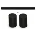 Sonos Entertainment Set - mit Arc Ultra, 2 Era 100 SL - Schwarz