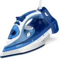 Clatronic® kabelloses Dampfbügeleisen mit Keramiksohle | 2400W | ohne Kabel | Bügeleisen mit Dampf | 350ml Tank | schnelle Aufheizzeit | Steam Iron | 