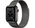 Apple Watch Series 6 OLED 40 mm 4G Grafiet GPS