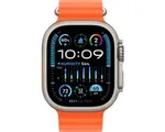 Apple Watch Ultra 2 - GPS + Cellular - 49mm - Titanium Case with Orange Ocean Band�