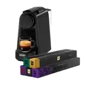 Nespresso Koffiemachine Essenza Mini Zwart EN85.B + 50 Capsules