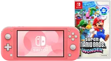 Nintendo Switch Lite Corail + Super Mario Bros. Wonder