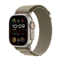 Apple Watch Ultra 2 GPs + Cellular 49 Mm Titanium Case/olijfgroene Alpine Loop - Small