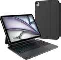 BlueBuilt Apple iPad Air (2024) 11 inch Toetsenbord Hoes AZERTY Zwart