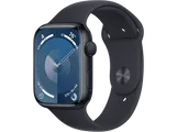 Apple Watch Series 9 GPs 45mm Boîtier Aluminium Midnight Bracelet Sport Midnight - S/m (mr993qf/a)