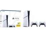PlayStation 5 - Disc Edition - Slim - 2 DualSense Draadloze Controllers Bundel