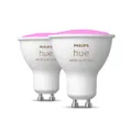 Philips Hue White &amp; Color Ambiance GU10 Bluetooth Led Spot 2-pack &#8211; Wit