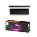 Philips Hue Nyro Muurlamp - Buitenlamp - IP44 - Duurzame LED Verlichting - Wit en Gekleurd Licht - Dimbaar - Verbind met Hue Bridge - Werkt met Alexa 