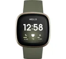 FITBIT Versa 3 &#8211; Soft Gold &amp; Olive, Gold,Green