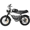 PIXAR E-Bike Cityrad 20*4 Zoll Fatbike Elektrofahrrad mit herausnehmbarem 48V 30Ah Akku, 7 Gang, Heckmotor, 1440 Wh, Fahrradbeleuchtung, Stu00e4nder, 