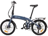 Bicicleta plegable &#8211; Youin Barcelona, 250 W, 25 km/h, Autonomía 45 km, 6 Velocidades, Pantalla LCD, Ruedas 20&#8243;, Azul