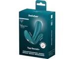 Satisfyer Top Secret+ | Vibrator voor G-spot- & anale stimulatie | 2 apart regelbare motoren | 12 trilprogramma's | werkt op batterijen (CR2) | silico