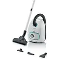 BOSCH Bodenstaubsauger Serie 4 ProHygienic BGD41HYG, ideal fu00fcr Allergiker, Hygiene-Filter, 600 W, mit Beutel, 10 Jahre Motorgarantie, integriertes